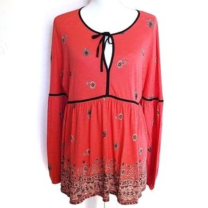 Lucky Brand peasant blouse